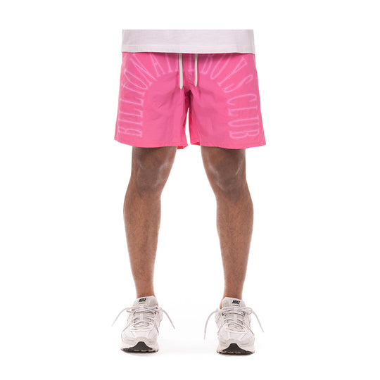 Billionaire Boys Club Mens Sunrise Shorts 3103-660 Carmine Rose