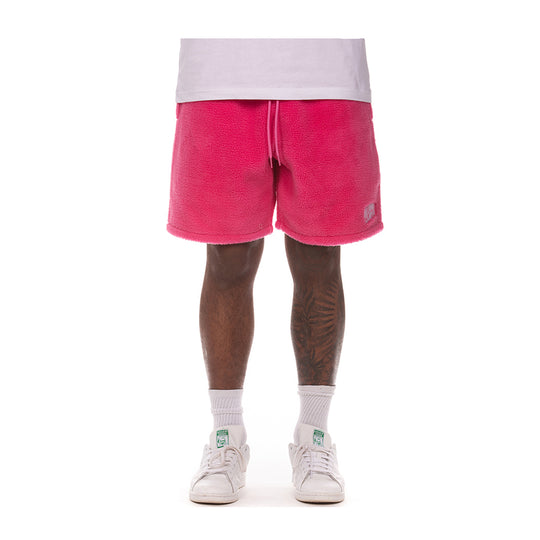 Billionaire Boys Club Mens Comfy Cloud Shorts 3104-660 Carmine Rose