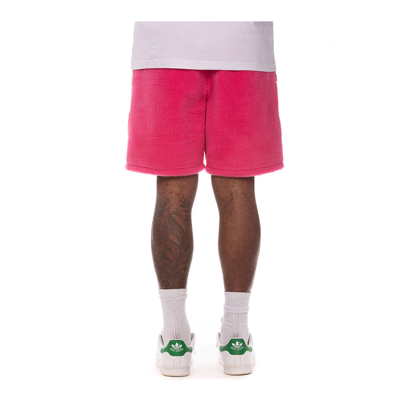 Billionaire Boys Club Mens Comfy Cloud Shorts 3104-660 Carmine Rose
