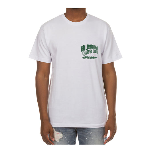 Billionaire Boys Club Mens Debris Crew Neck T-Shirt 3203-100 White
