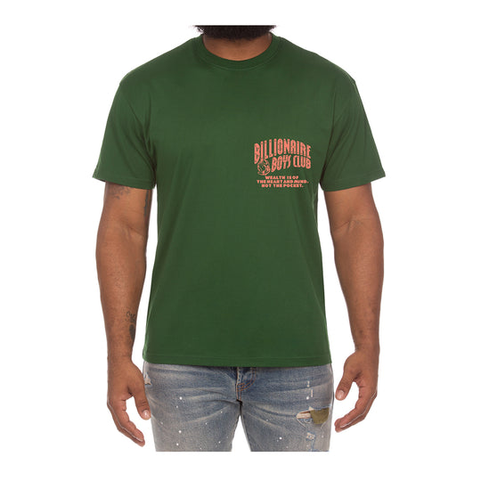 Billionaire Boys Club Mens Debris Crew Neck T-Shirt 3203-301 Eden