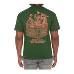 Billionaire Boys Club Mens Debris Crew Neck T-Shirt 3203-301 Eden