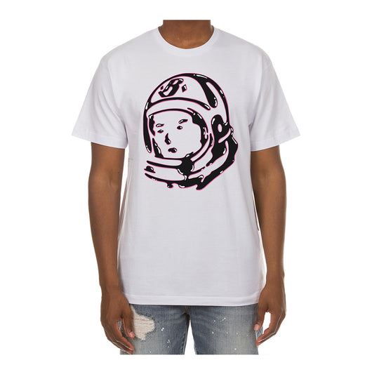 Billionaire Boys Club Mens Helmet Crew Neck T-Shirt 3206-100 White