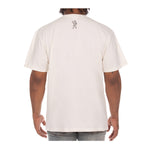 Billionaire Boys Club Mens Anime Knit Oversized Crew Neck T-Shirt 3311-302 Gardenia