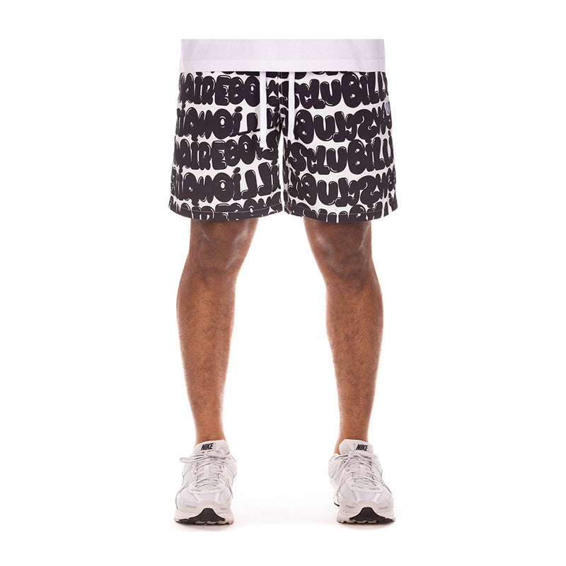 Billionaire Boys Club Mens Bubble Shorts 4104-100 White