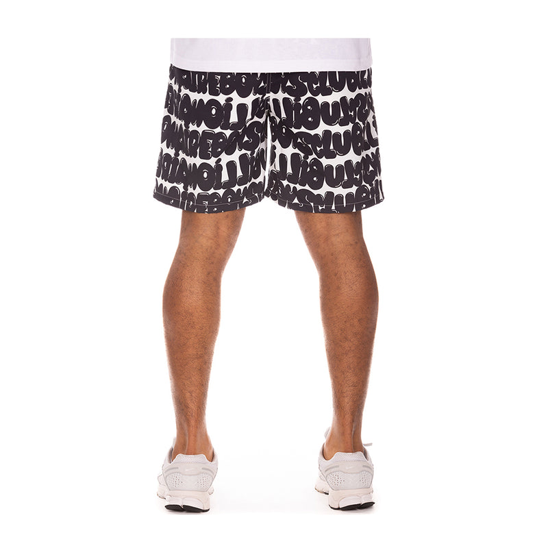 Billionaire Boys Club Mens Bubble Shorts 4104-100 White
