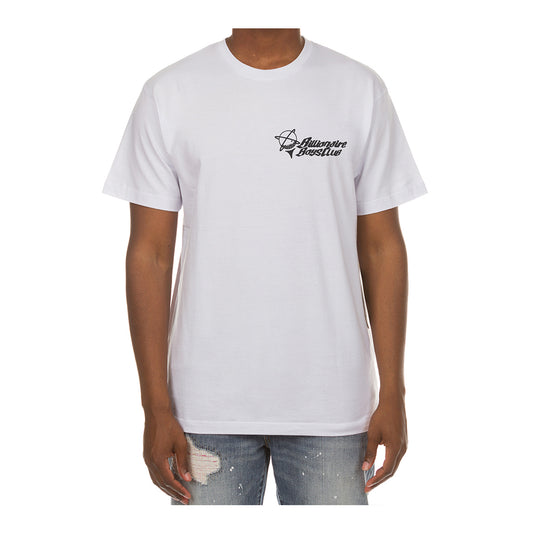 Billionaire Boys Club Mens Swing Crew Neck T-Shirt 4207-100 White