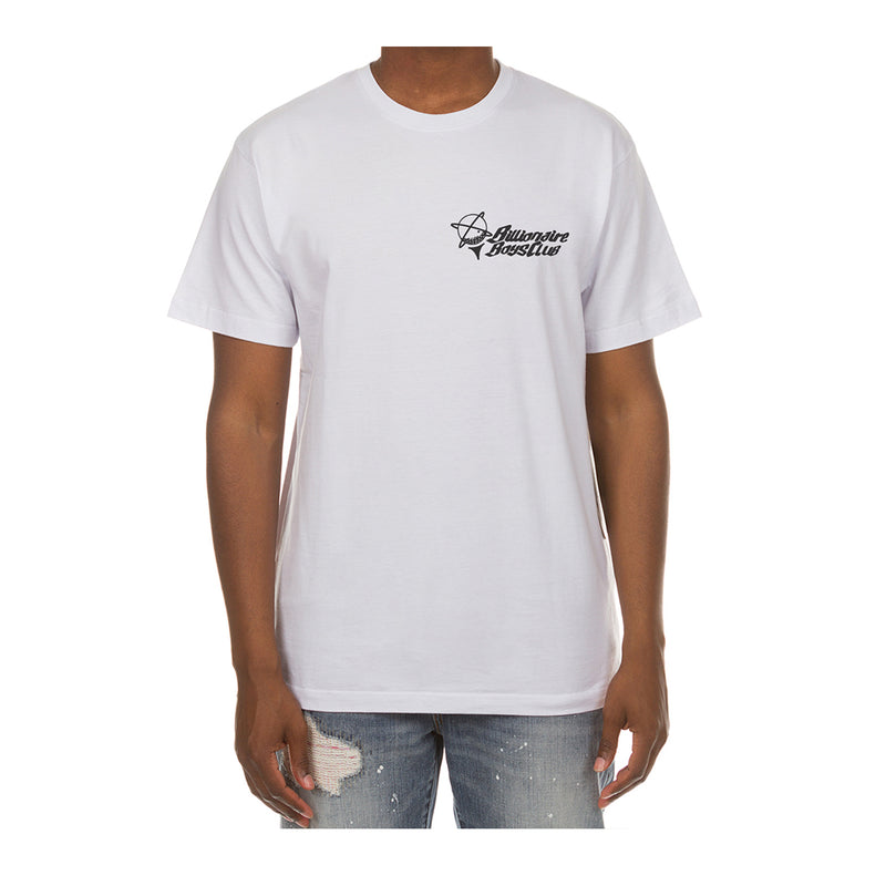Billionaire Boys Club Mens Swing Crew Neck T-Shirt 4207-100 White