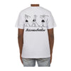 Billionaire Boys Club Mens Swing Crew Neck T-Shirt 4207-100 White