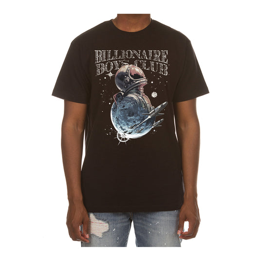 Billionaire Boys Club Mens Flight Crew Neck T-Shirt 4208-001 Black
