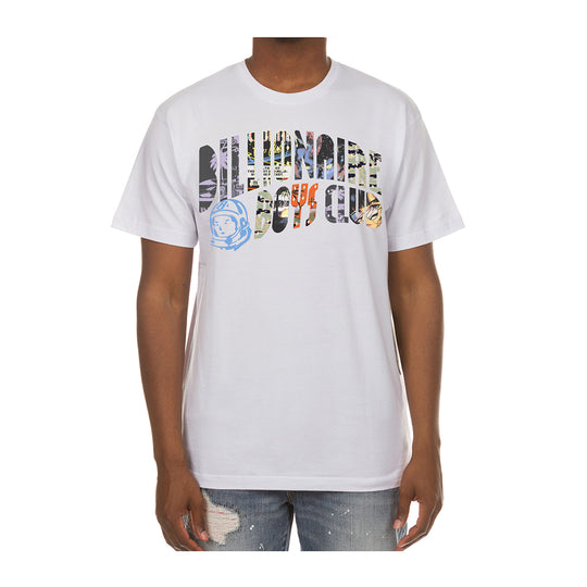 Billionaire Boys Club Mens Multiverse Crew Neck T-Shirt 4209-100 White
