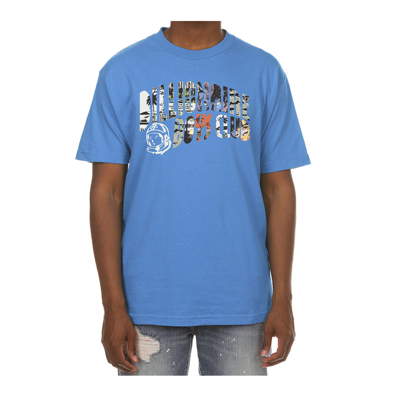 Billionaire Boys Club Mens Multiverse Crew Neck T-Shirt 4209-400 Little Boy Blue