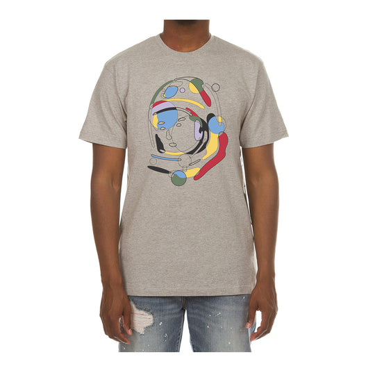 Billionaire Boys Club Mens Subatomic Crew Neck T-Shirt 4211-020 H. Grey