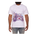 Billionaire Boys Club Mens Diner Knit Crew Neck T-Shirt 4302-100 White