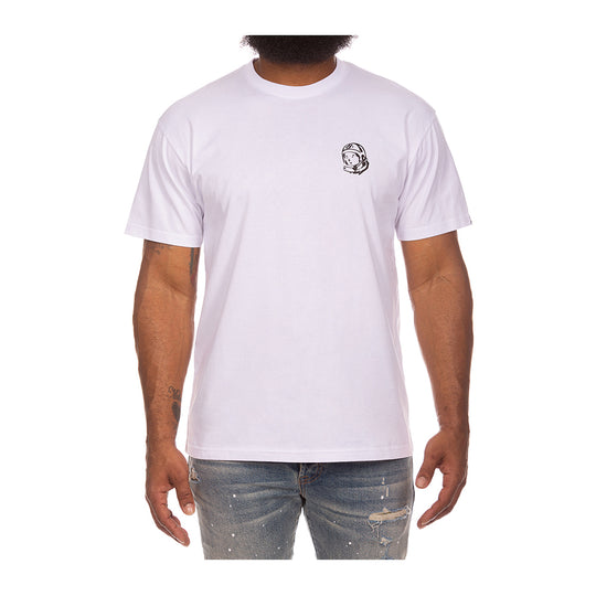 Billionaire Boys Club Mens Helmet Knit Crew Neck T-Shirt 4311-100 White