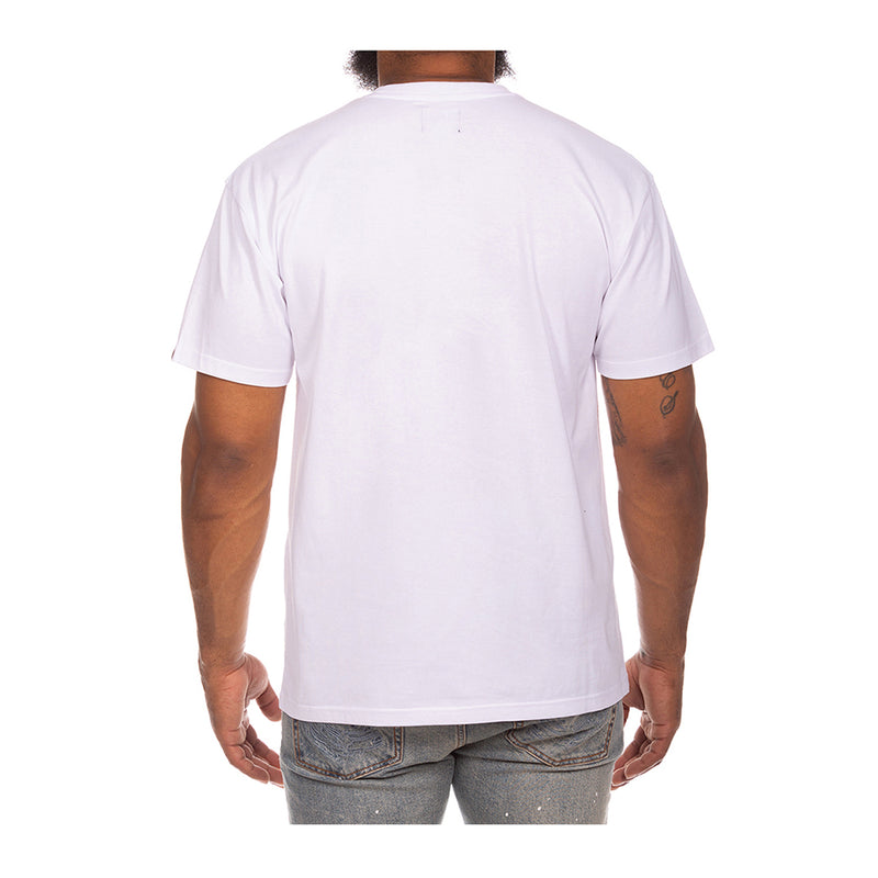 Billionaire Boys Club Mens Helmet Knit Crew Neck T-Shirt 4311-100 White