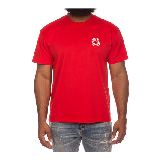 Billionaire Boys Club Mens Helmet Knit Crew Neck T-Shirt 4311-640 Red