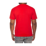 Billionaire Boys Club Mens Helmet Knit Crew Neck T-Shirt 4311-640 Red