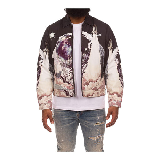 Billionaire Boys Club Mens Flight Jacket 851-7404-001 Black