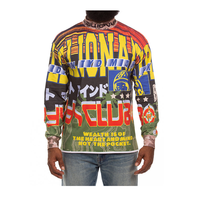 Billionaire Boys Club Mens Northstar Jersey 861-2306-100 White