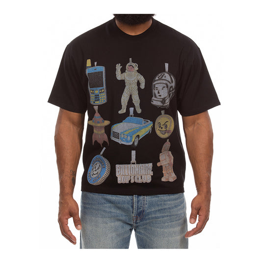 Billionaire Boys Club Mens Icy Crew Neck T-Shirt 861-2315-001 Black