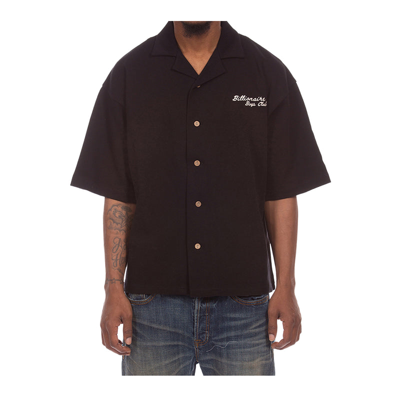 Billionaire Boys Club Mens Tranquil Shirt 861-2604-001 Black