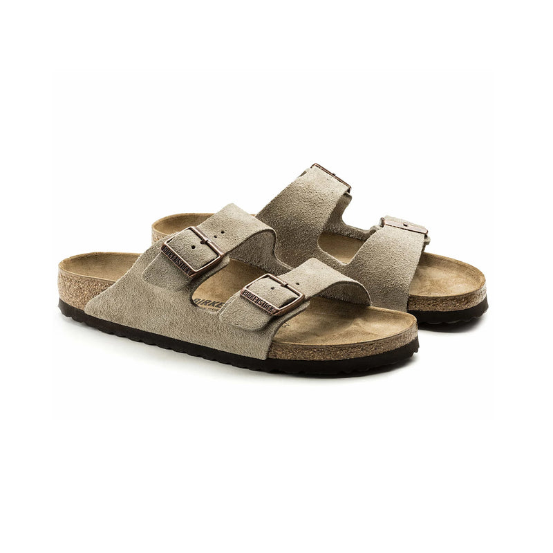 Birkenstock Womens Arizona Bs Sandals 0051461 Taupe,Regular Width