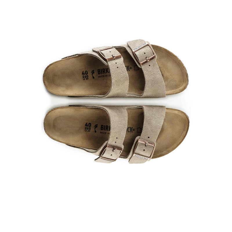 Birkenstock Womens Arizona Bs Sandals 0051461 Taupe,Regular Width