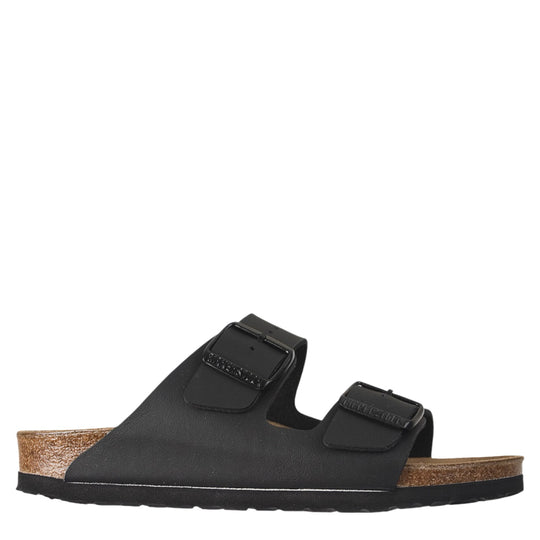 Birkenstock Womens Arizona Birko-Flor Soft Footbed Sandals 0051791 Black, Regular Width