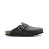 Birkenstock Unisex Boston NU Oiled 0059461 Black, Regular Width