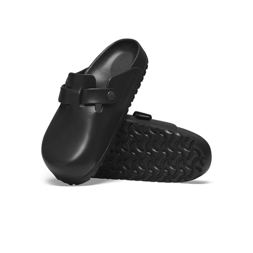 Birkenstock Unisex Boston EVA 0127103 Black, Narrow Width
