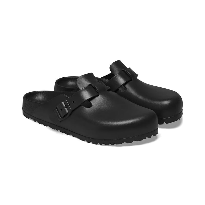 Birkenstock Unisex Boston EVA 0127103 Black, Narrow Width