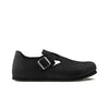 Birkenstock Unisex London Oiled Leather Sandals 0166541 Black, Regular Width