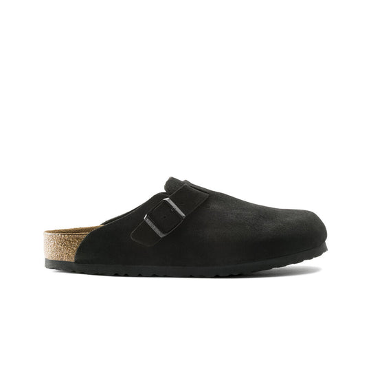 Birkenstock Unisex Boston Soft Footbed Clogs 0660471 Black, Regular Width