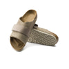 Birkenstock Unisex Kyoto Nubuck/Suede Leather Sandals 1015573 Taupe, Narrow Width