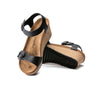 Birkenstock Unisex Soley Leather Sandals 1018522 Black, Regular Width