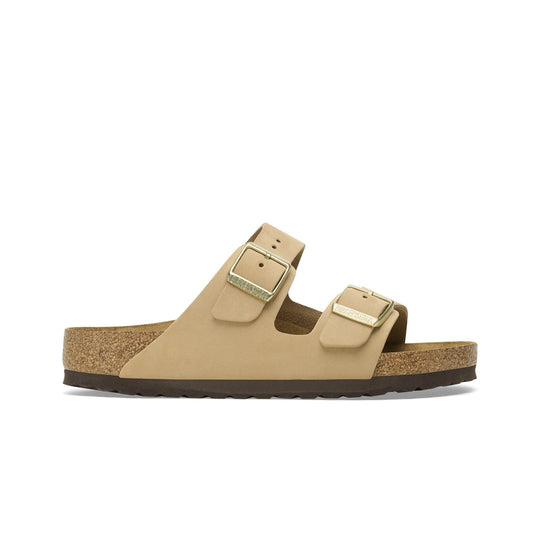 Birkenstock Unisex Arizona Soft Footbed Sandals 1019013 Sandcastle, Regular Width