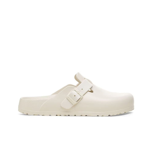 Birkenstock Unisex Boston EVA 1027381 Eggshell, Regular Width