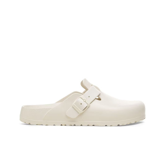 Birkenstock Unisex Boston EVA 1027381 Eggshell, Regular Width