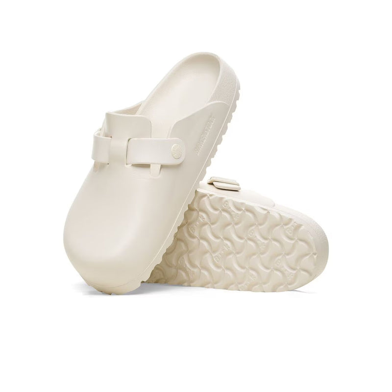 Birkenstock Unisex Boston EVA 1027382 Eggshell, Narrow Width