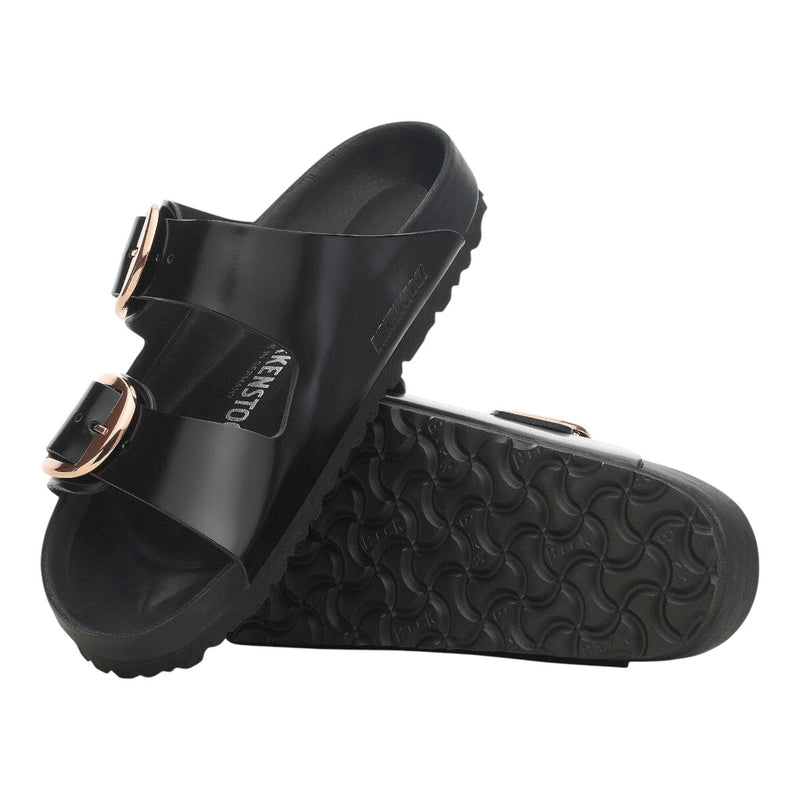 Birkenstock Unisex Arizona BB EXQ High Shine 1027840 Black, Narrow