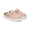 Birkenstock Unisex Boston Chunky Suede 1029125 Light Rose, Narrow Width