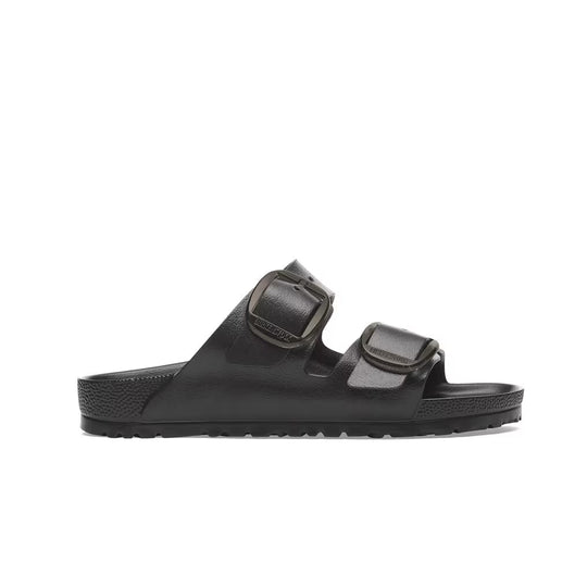 Birkenstock Unisex Arizona Big Buckle Sandals 10296413 Black ,Narrow Width