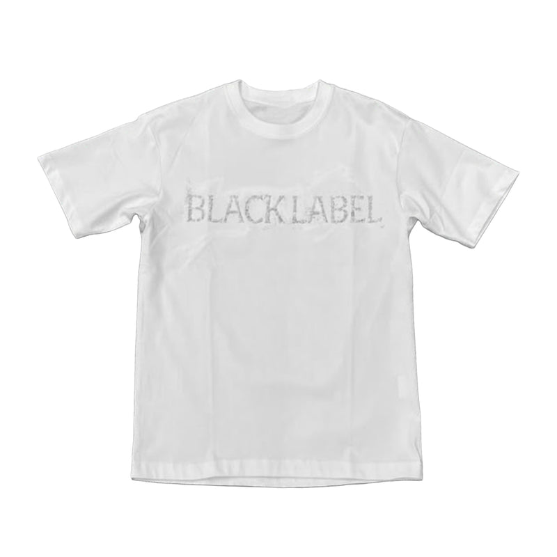Black Label Mens Stallion Crew Neck T-Shirt 2612 White