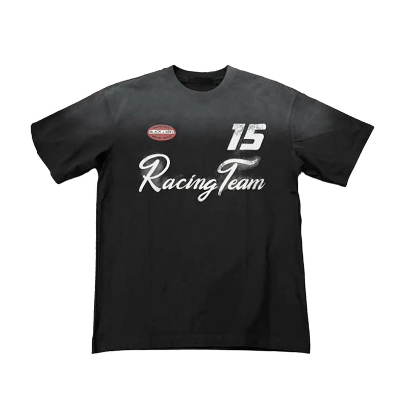 Black Label Mens Montecarlo Crew Neck T-Shirt 2613 Black