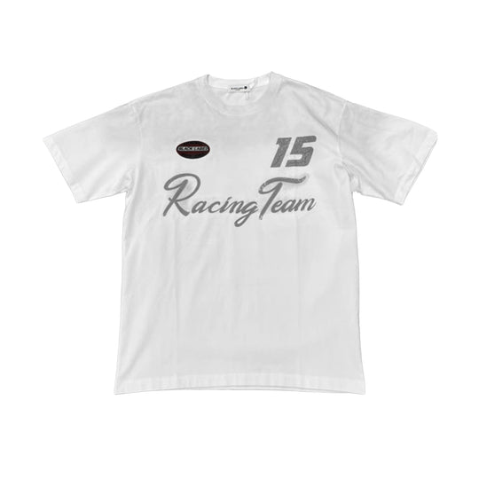 Black Label Mens Montecarlo Crew Neck T-Shirt 2613 White