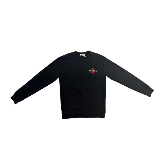 Black Label Mens Apple Long Sleeve Shirt L908 Black