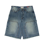 BLDG4 Mens Carpenter Jean Shorts C51-0125 Boulder Wash
