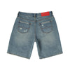 BLDG4 Mens Pin Boy Jean Shorts C51-1102 Buster Wash
