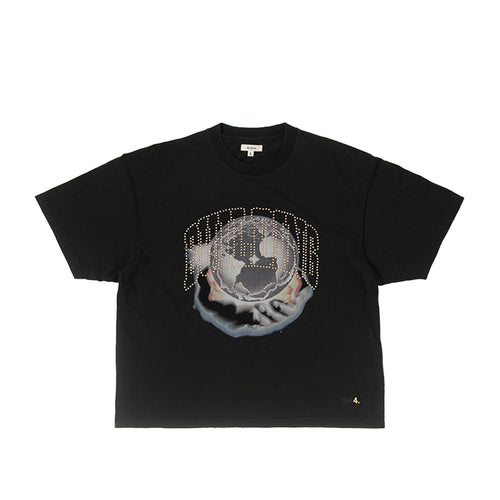 BLDG4 Mens Global Knit Crew Neck T-Shirt C51-1309 Jet Set